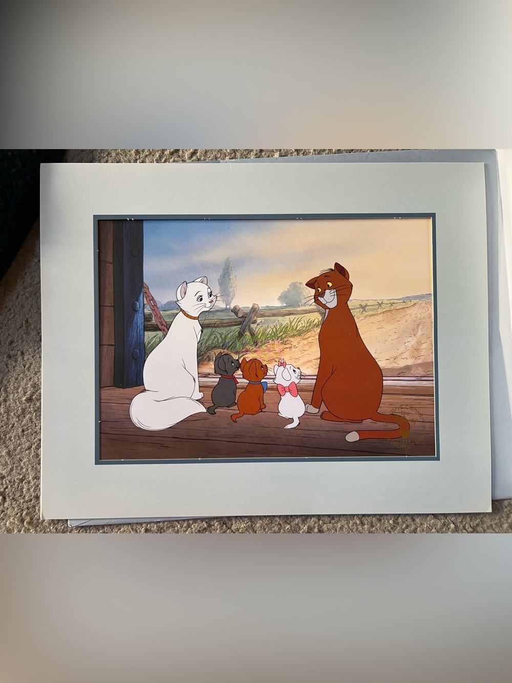 The Aristocats Lithograph